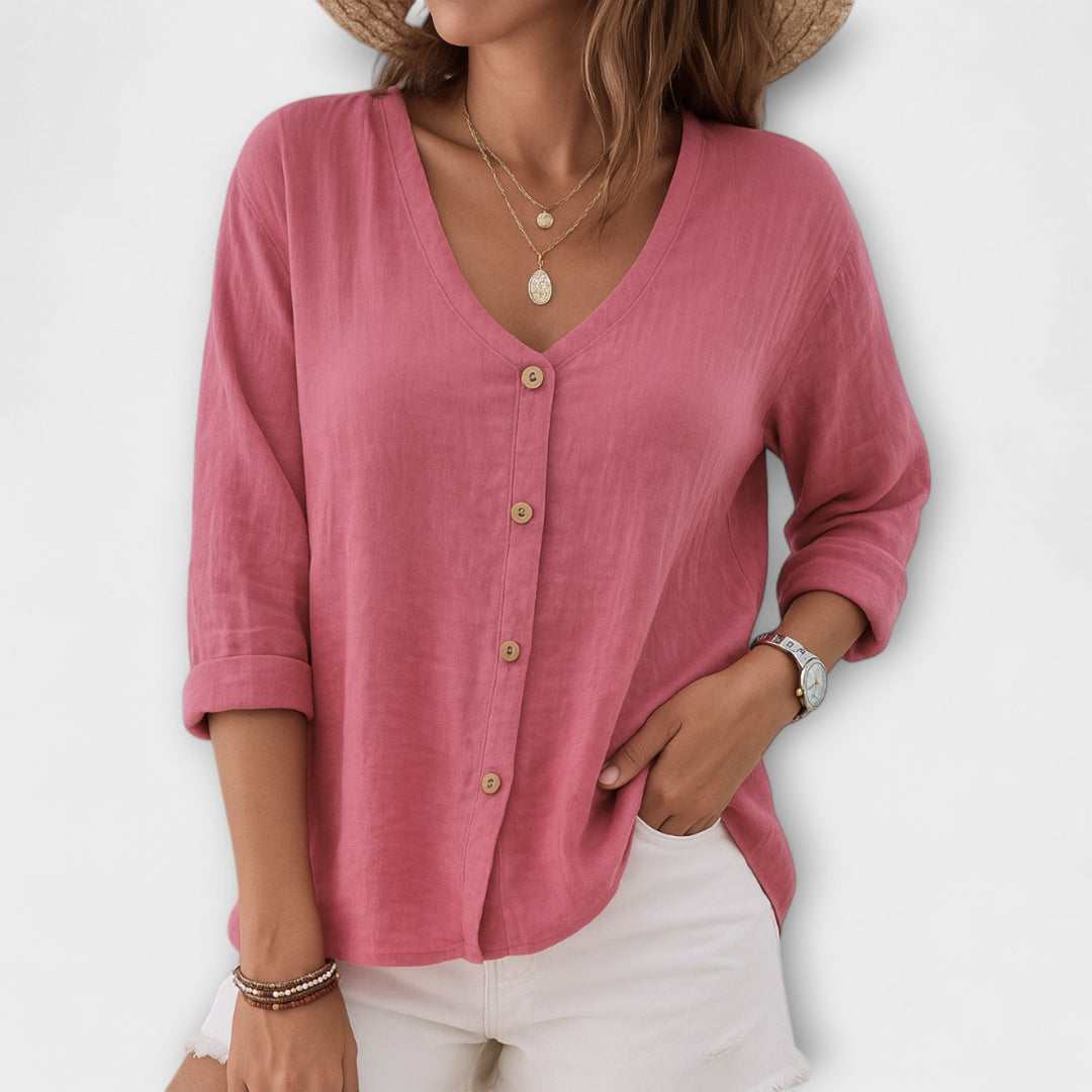 Eirlys – Casual Button-Up Shirt