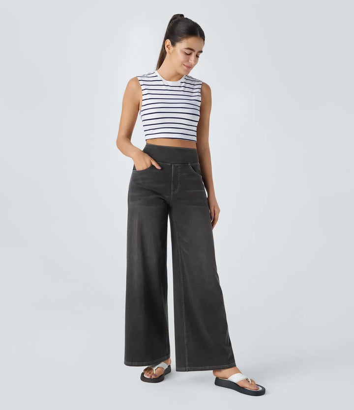 Eva | Comfortable & Stretchy High-Waisted Pants