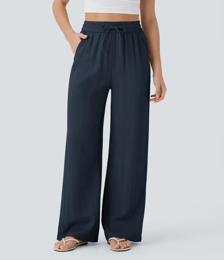 Zafeiria™ - Elegant linen pants
