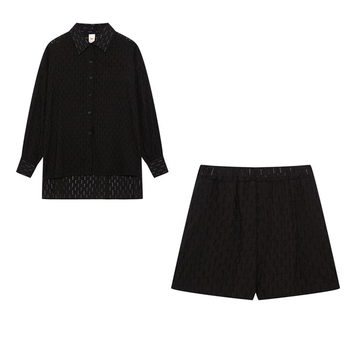 Cesca | Chic Shirt & Shorts Set ( Almost out of stock)