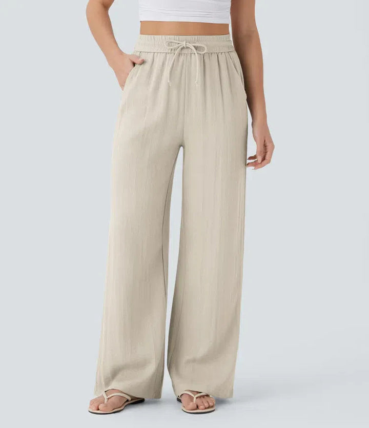 Zafeiria™ - Elegant linen pants