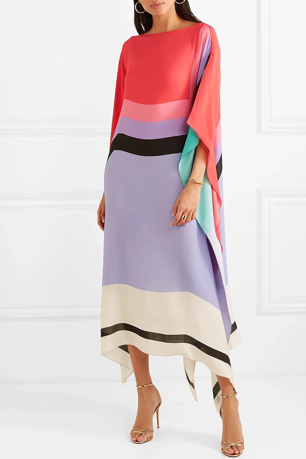 Valarie™ | Elegant Geometric Print Caftan
