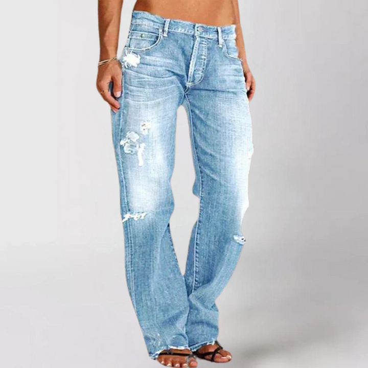 Vikki™ | Loose Wide-Leg Denim Jeans