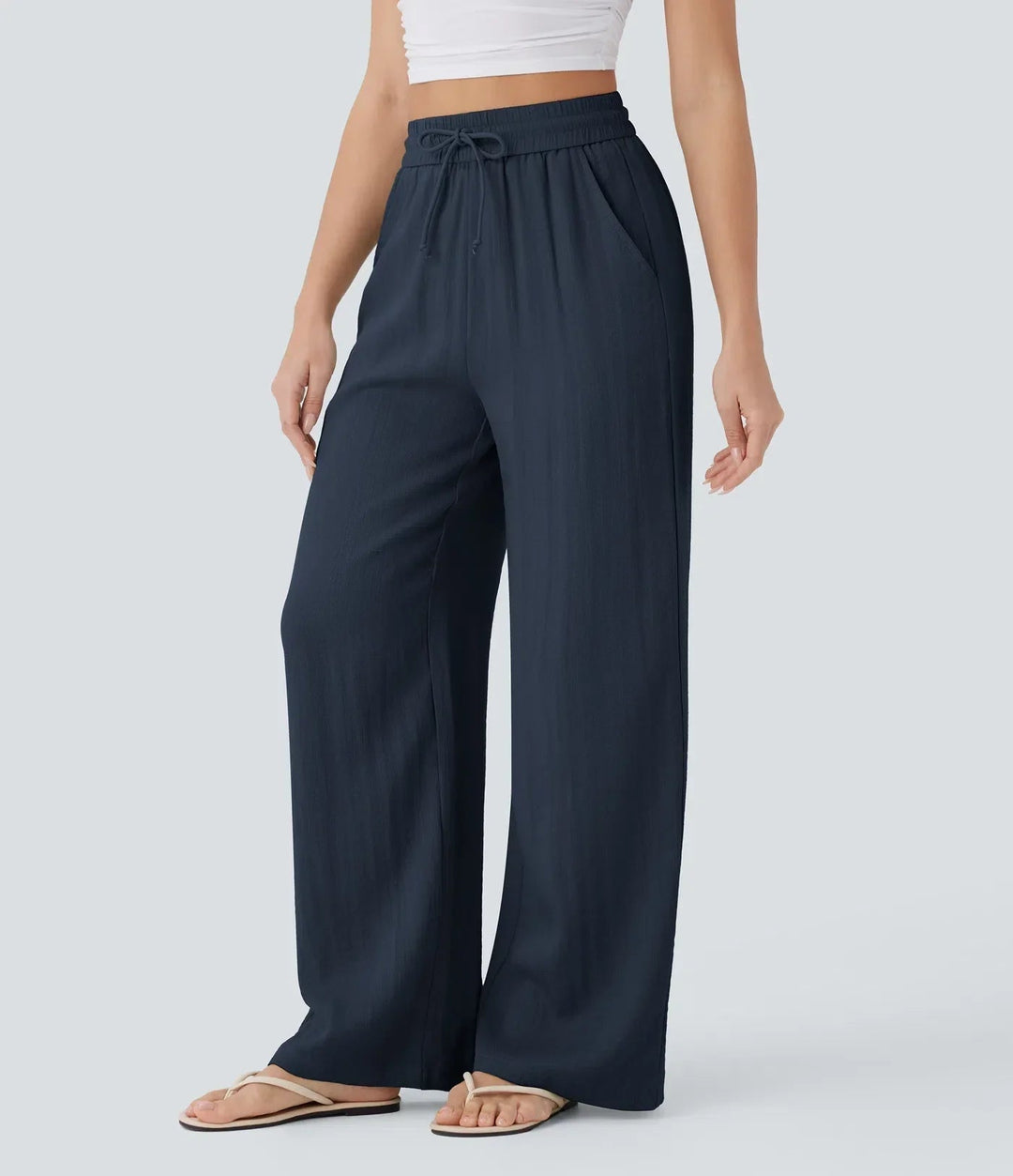 Zafeiria™ - Elegant linen pants
