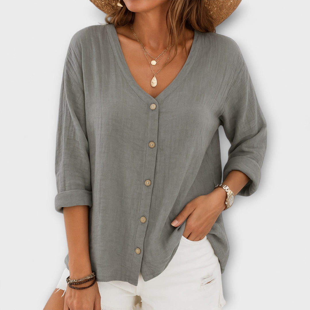 Eirlys – Casual Button-Up Shirt
