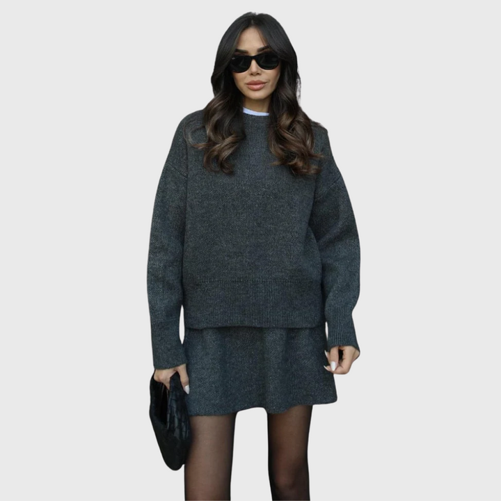 Cleo-Cozy Knit Set