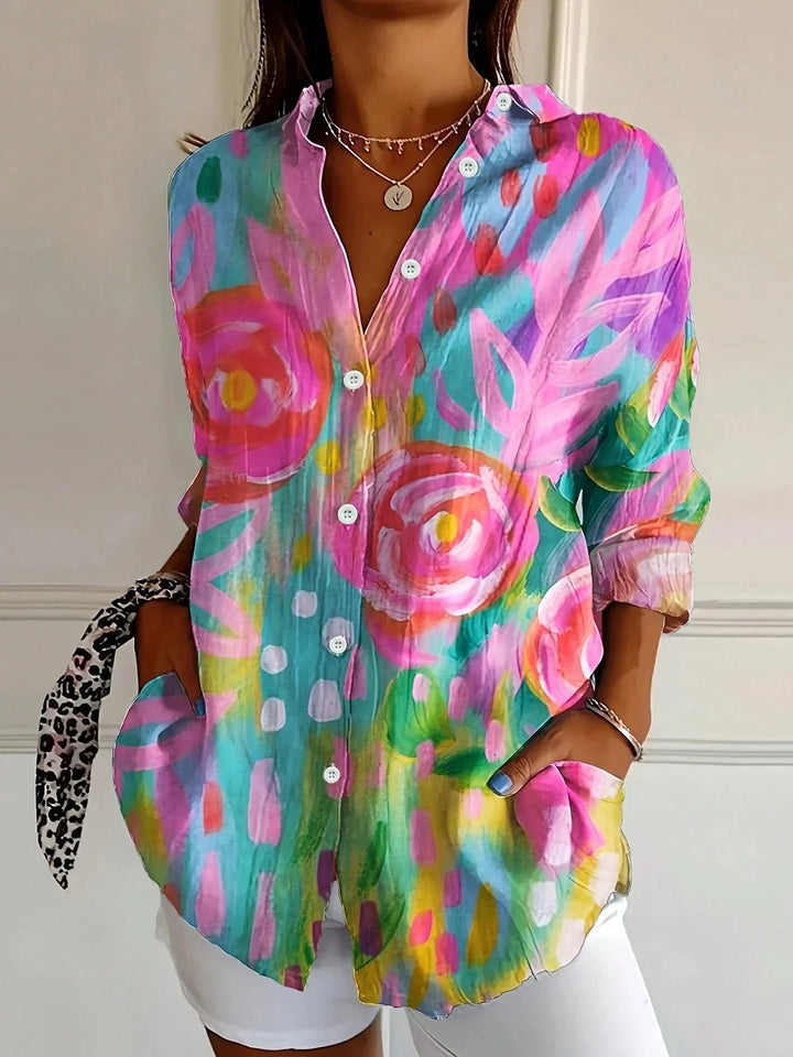 Annika | Colourful Blouse