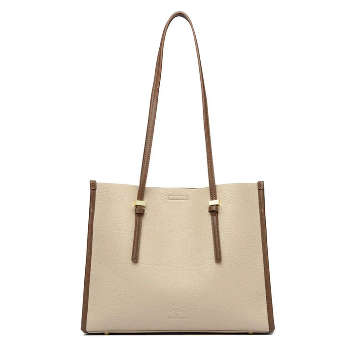 LIVA | SPACIOUS LEATHER-LOOK BAG
